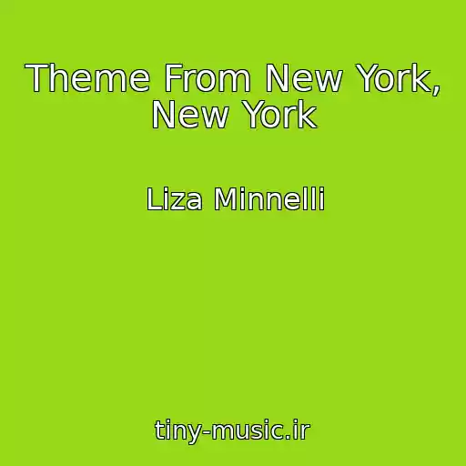 کاور آهنگ Theme From New York, New York از Liza Minnelli
