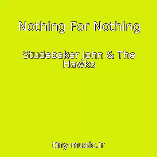 کاور آهنگ Nothing For Nothing از Studebaker John & The Hawks