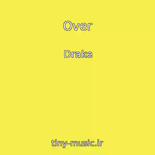 کاور آهنگ Over از Drake