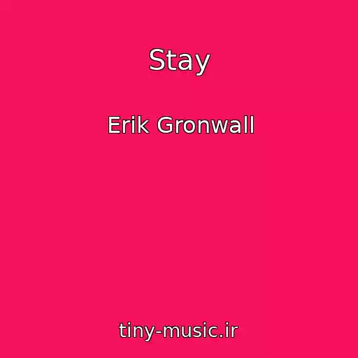 کاور آهنگ Stay از Erik Gronwall