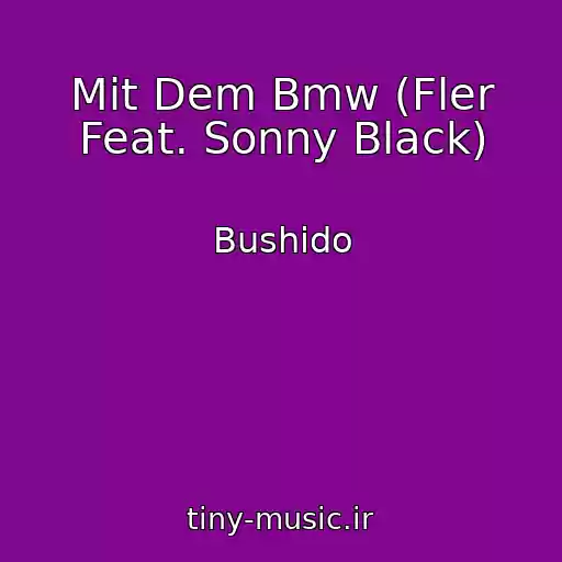 کاور آهنگ Mit Dem Bmw (Fler Feat. Sonny Black) از Bushido
