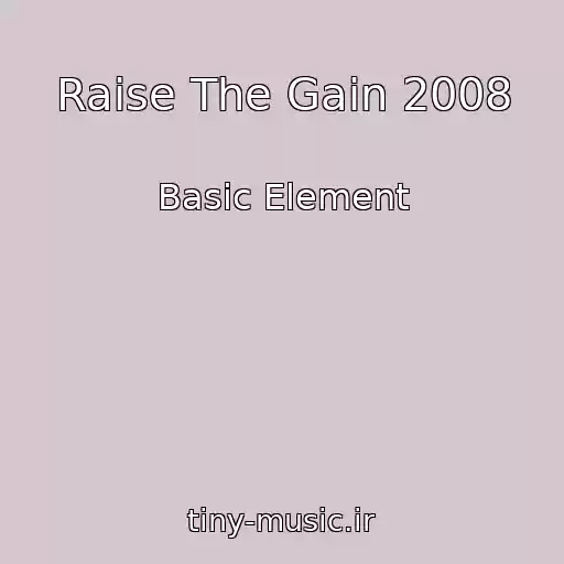 کاور آهنگ Raise The Gain 2008 از Basic Element
