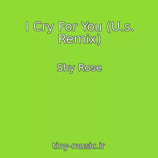 کاور آهنگ I Cry For You (U.s. Remix) از Shy Rose