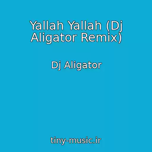 کاور آهنگ Yallah Yallah (Dj Aligator Remix) از Dj Aligator