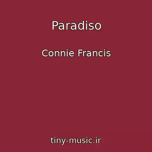 کاور آهنگ Paradiso از Connie Francis