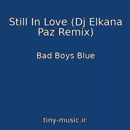 کاور آهنگ Still In Love (Dj Elkana Paz Remix) از Bad Boys Blue