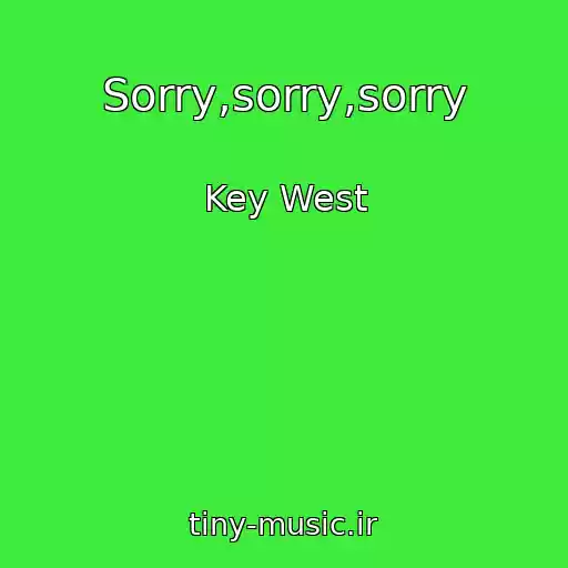 کاور آهنگ Sorry,sorry,sorry از Key West