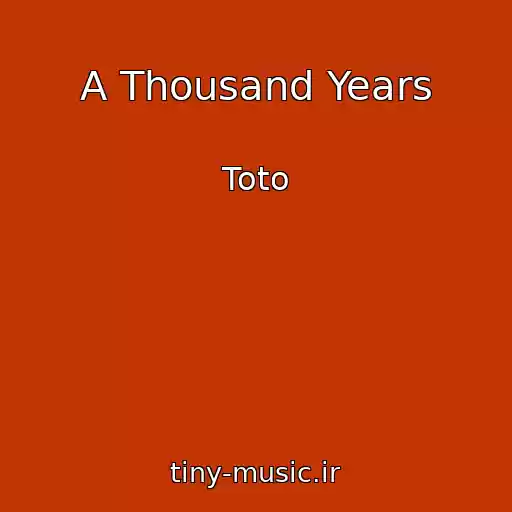 کاور آهنگ A Thousand Years از Toto