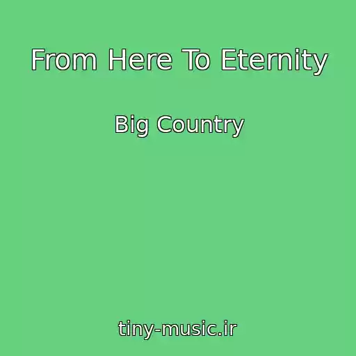 کاور آهنگ From Here To Eternity از Big Country