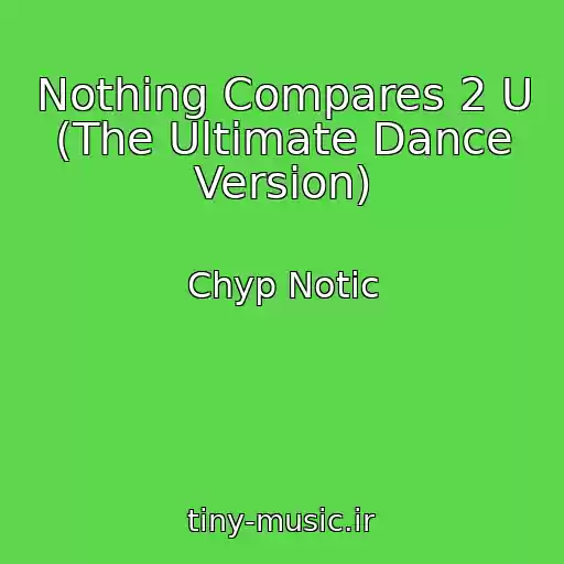 کاور آهنگ Nothing Compares 2 U (The Ultimate Dance Version) از Chyp Notic
