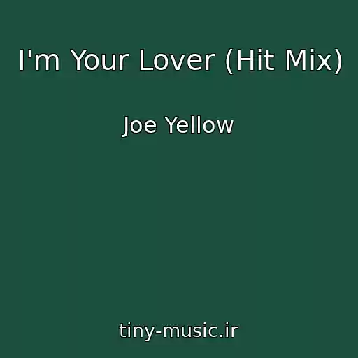 کاور آهنگ I'm Your Lover (Hit Mix) از Joe Yellow