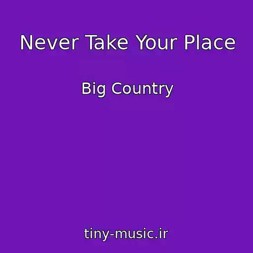 کاور آهنگ Never Take Your Place از Big Country