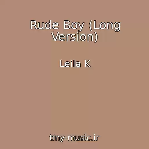 کاور آهنگ Rude Boy (Long Version) از Leila K