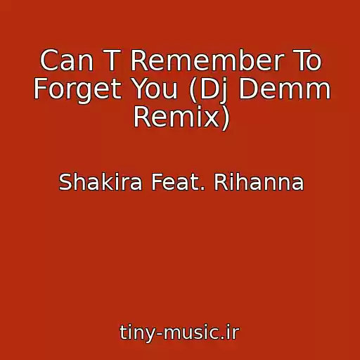 کاور آهنگ Can T Remember To Forget You (Dj Demm Remix) از Shakira Feat. Rihanna