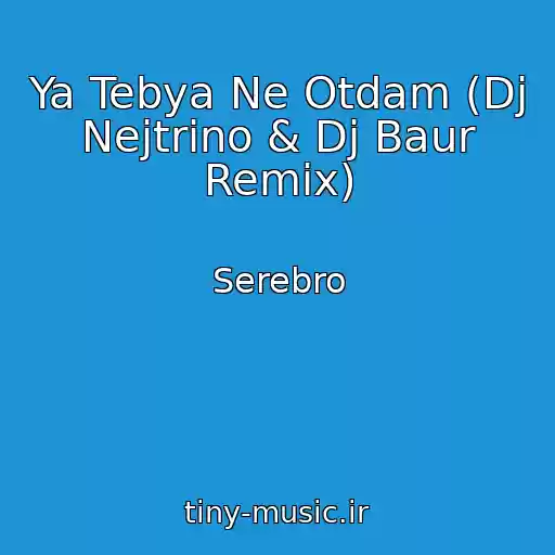 کاور آهنگ Ya Tebya Ne Otdam (Dj Nejtrino & Dj Baur Remix) از Serebro