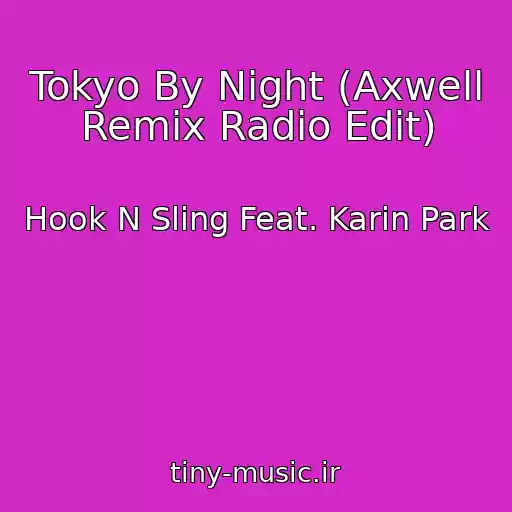 کاور آهنگ Tokyo By Night (Axwell Remix Radio Edit) از Hook N Sling Feat. Karin Park