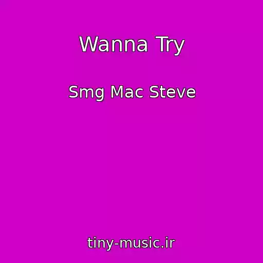 کاور آهنگ Wanna Try از Smg Mac Steve