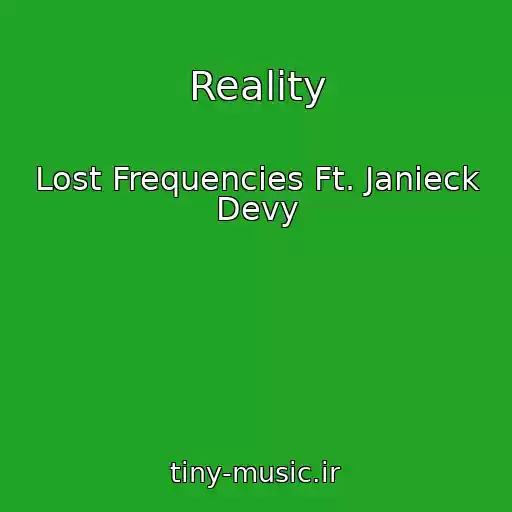 کاور آهنگ Reality از Lost Frequencies Ft. Janieck Devy