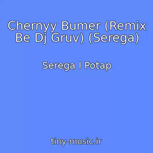 کاور آهنگ Chernyy Bumer (Remix Be Dj Gruv) (Serega) از Serega I Potap
