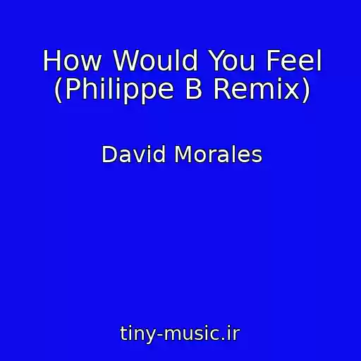 کاور آهنگ How Would You Feel (Philippe B Remix) از David Morales