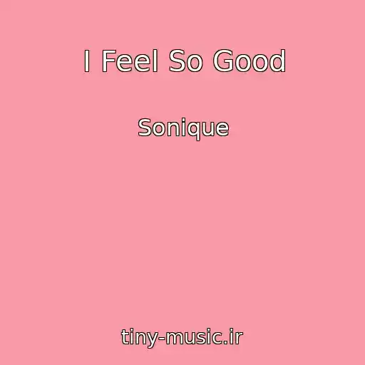کاور آهنگ I Feel So Good از Sonique