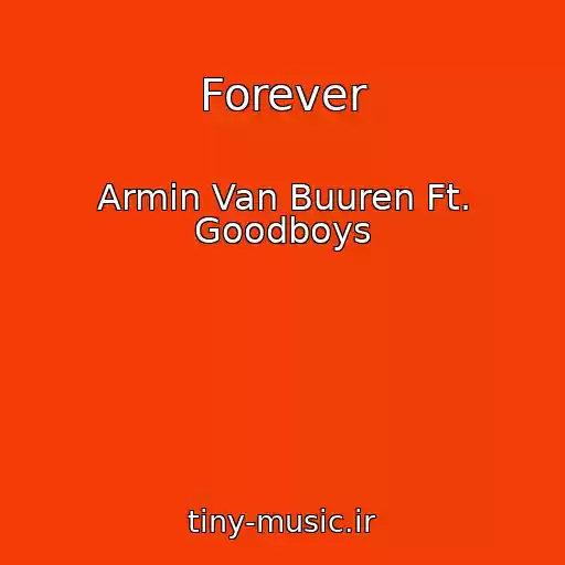 کاور آهنگ Forever از Armin Van Buuren Ft. Goodboys