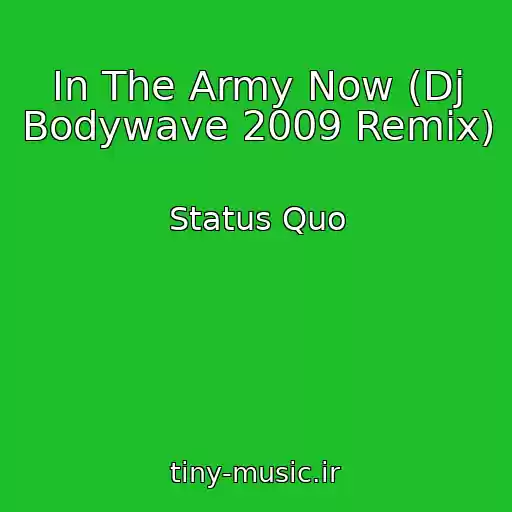 کاور آهنگ In The Army Now (Dj Bodywave 2009 Remix) از Status Quo