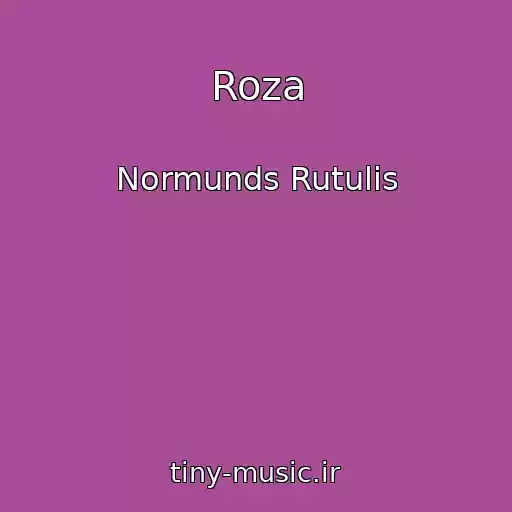 کاور آهنگ Roza از Normunds Rutulis