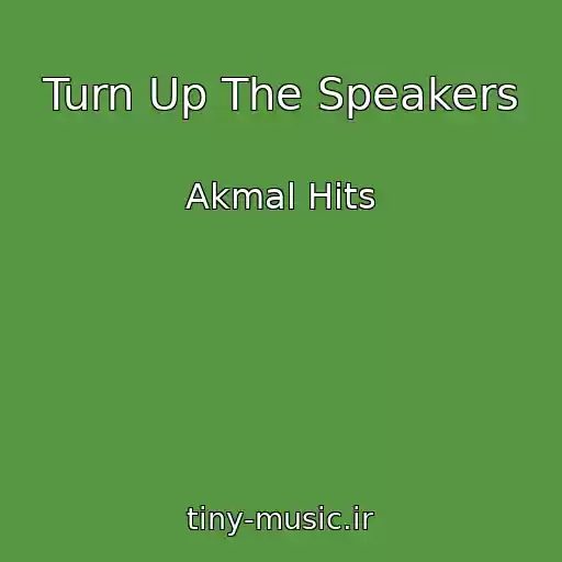 کاور آهنگ Turn Up The Speakers از Akmal Hits