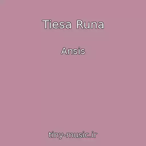 کاور آهنگ Tiesa Runa از Ansis