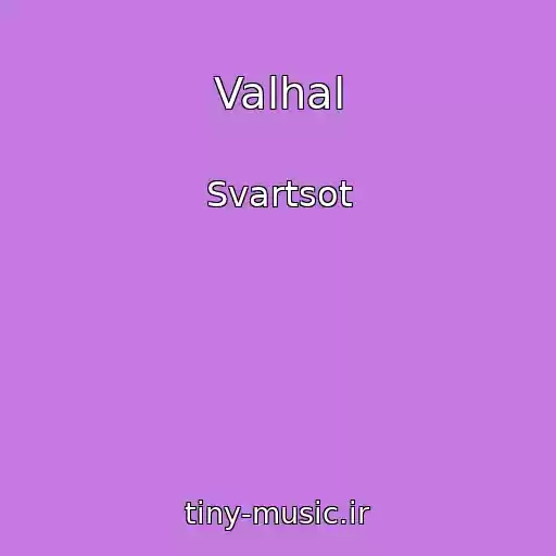 کاور آهنگ Valhal از Svartsot