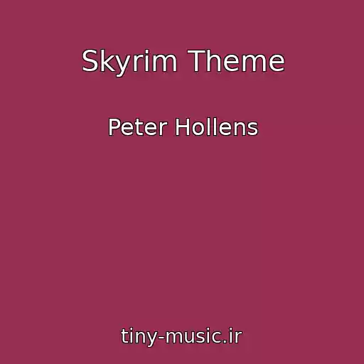 کاور آهنگ Skyrim Theme از Peter Hollens