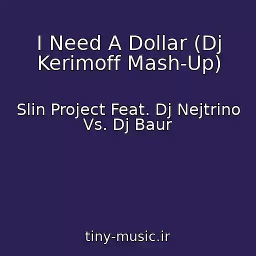 کاور آهنگ I Need A Dollar (Dj Kerimoff Mash-Up) از Slin Project Feat. Dj Nejtrino Vs. Dj Baur