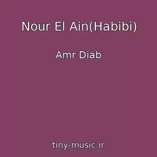 کاور آهنگ Nour El Ain(Habibi) از Amr Diab