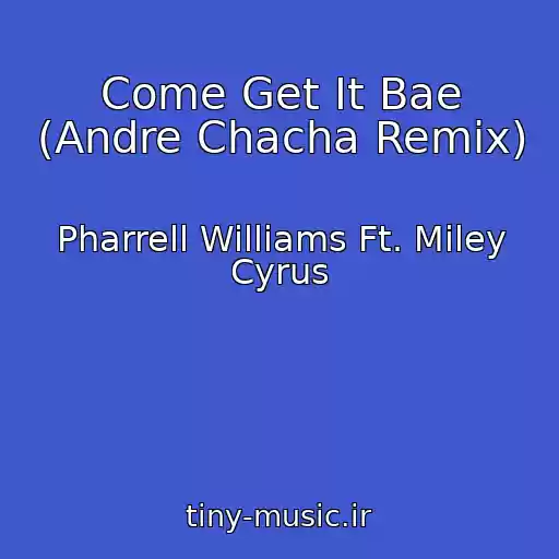 کاور آهنگ Come Get It Bae (Andre Chacha Remix) از Pharrell Williams Ft. Miley Cyrus