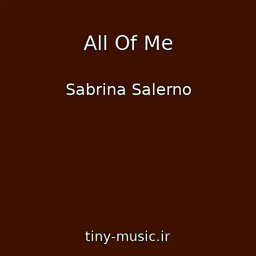 کاور آهنگ All Of Me از Sabrina Salerno