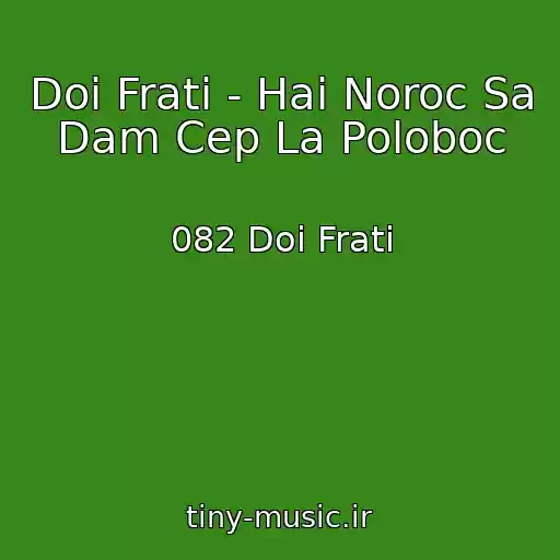 کاور آهنگ Doi Frati - Hai Noroc Sa Dam Cep La Poloboc از 082 Doi Frati