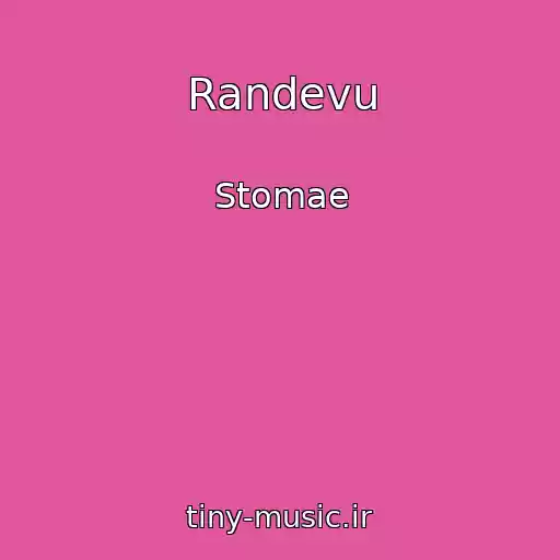 کاور آهنگ Randevu از Stomae