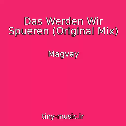 کاور آهنگ Das Werden Wir Spueren (Original Mix) از Magvay
