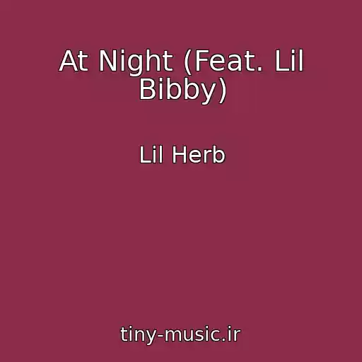 کاور آهنگ At Night (Feat. Lil Bibby) از Lil Herb