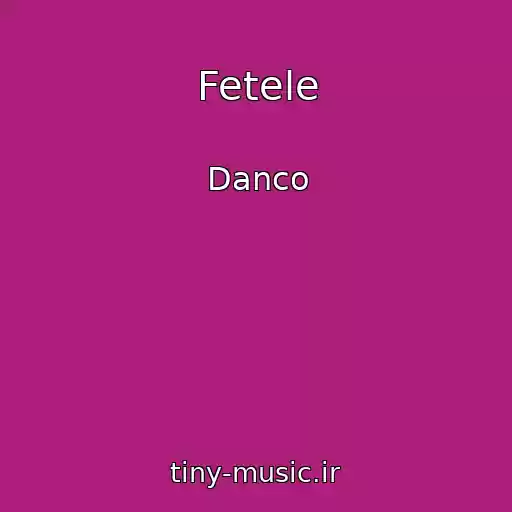 کاور آهنگ Fetele از Danco