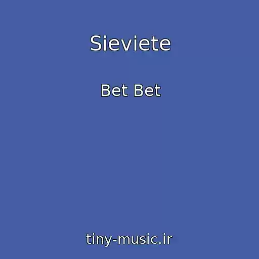 کاور آهنگ Sieviete از Bet Bet