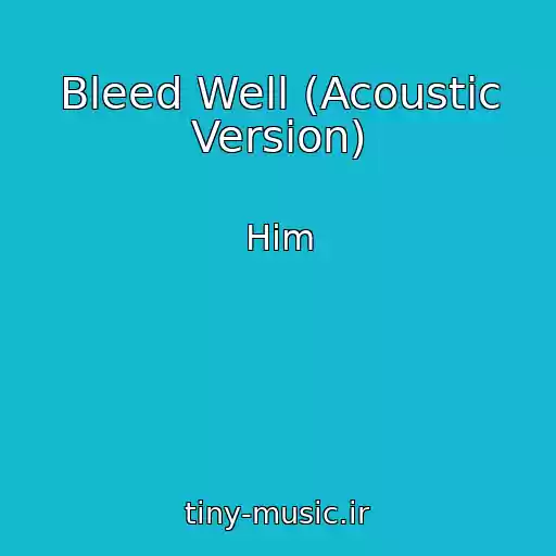 کاور آهنگ Bleed Well (Acoustic Version) از Him