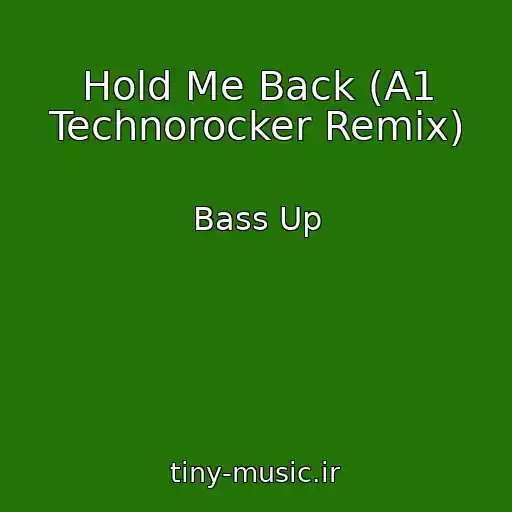 کاور آهنگ Hold Me Back (A1 Technorocker Remix) از Bass Up