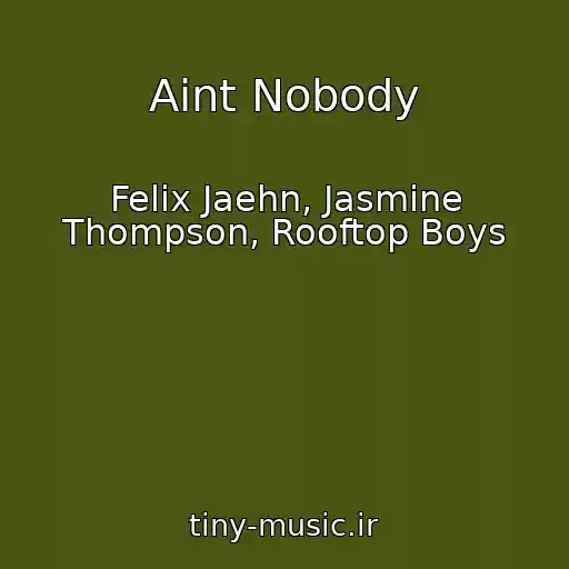 کاور آهنگ Aint Nobody از Felix Jaehn, Jasmine Thompson, Rooftop Boys