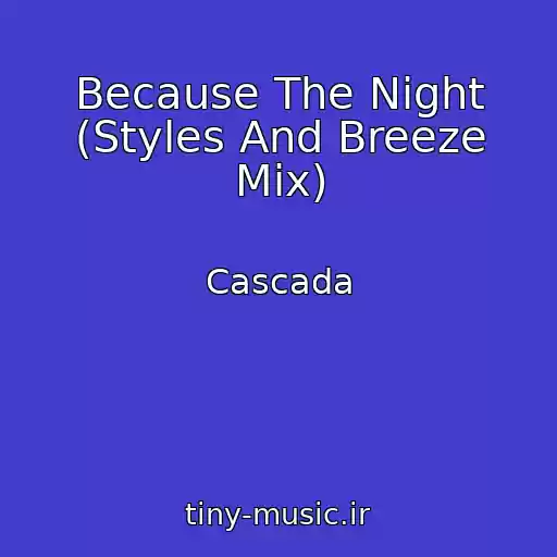 کاور آهنگ Because The Night (Styles And Breeze Mix) از Cascada