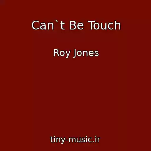 کاور آهنگ Can`t Be Touch از Roy Jones
