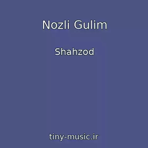 کاور آهنگ Nozli Gulim از Shahzod