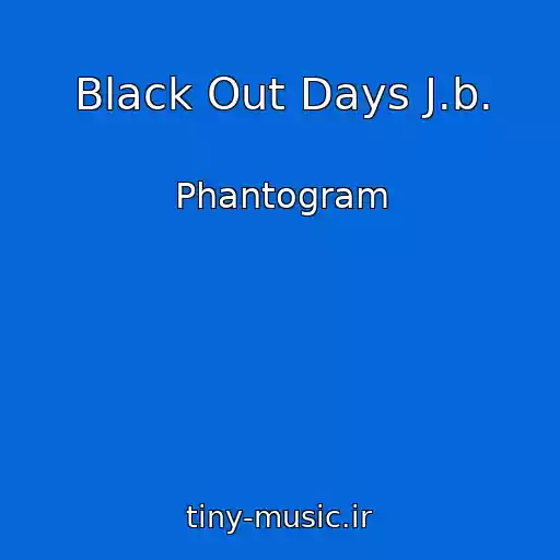 کاور آهنگ Black Out Days J.b. از Phantogram