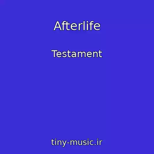 کاور آهنگ Afterlife از Testament
